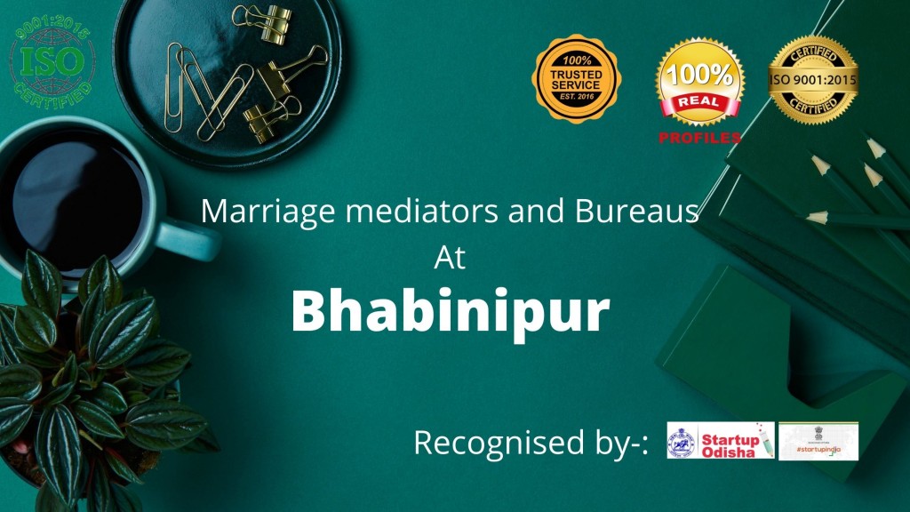 Marriage Bureau and Marriage Mediators in Bhabinipur